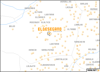 map of El Desegaño