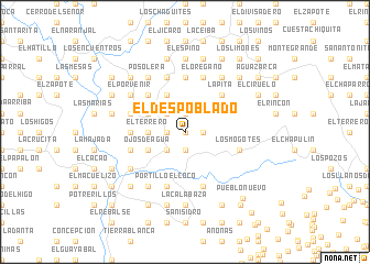 map of El Despoblado