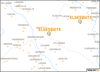 map of El Desquite