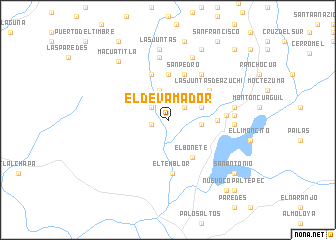 map of ElDevamador