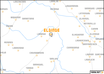 map of El Dinde