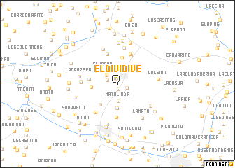 map of El Dividive