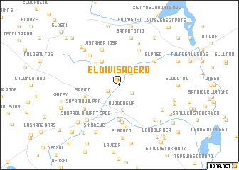 map of El Divisadero