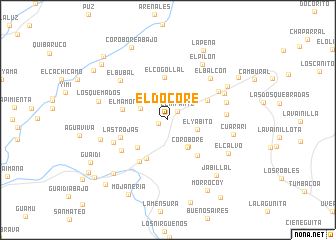map of El Docore