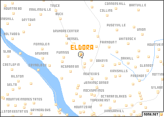 map of Eldora