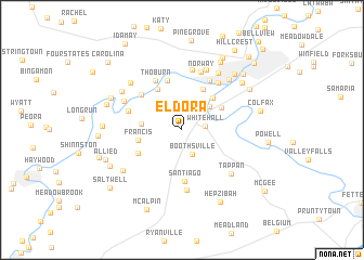 map of Eldora