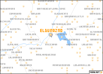 map of El Durazno