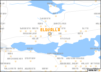 map of Eldvalla