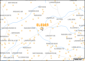 map of El Edén