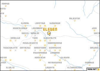map of El Edén