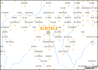 map of Eleiyele