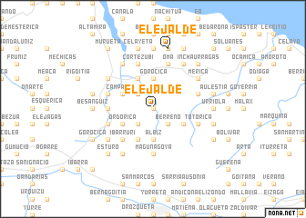 map of Elejalde