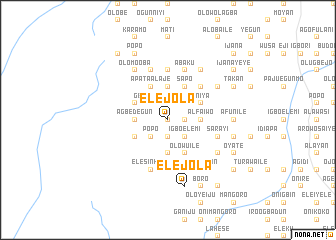 map of Elejola