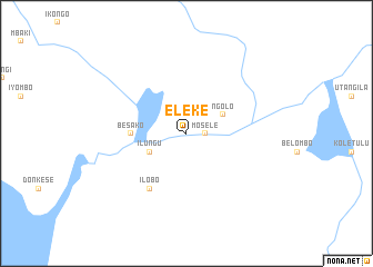 map of Eleke