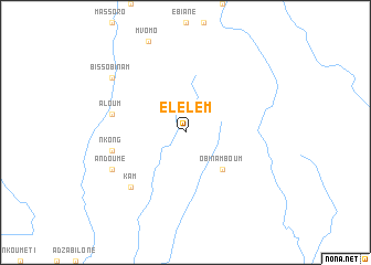 map of Elelem