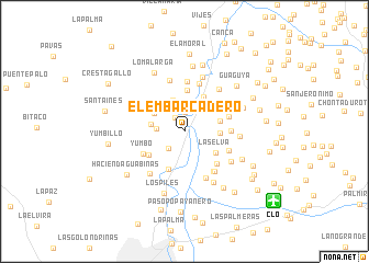 map of El Embarcadero