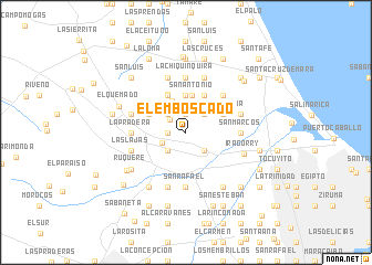 map of El Emboscado