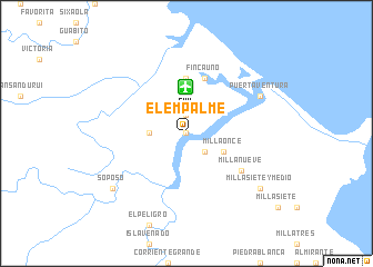map of El Empalme