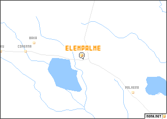 map of El Empalme