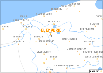 map of El Emporio
