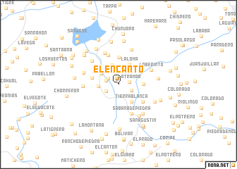 map of El Encanto