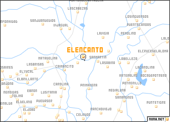 map of El Encanto