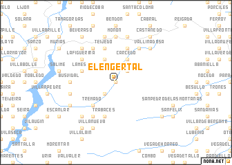 map of El Engertal