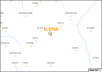 map of Elenge