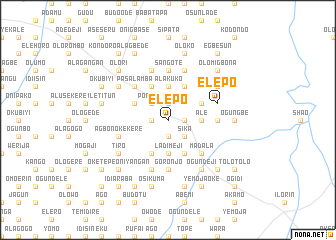 map of Elepo