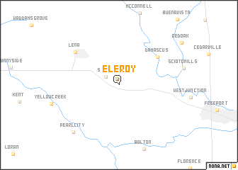 map of Eleroy