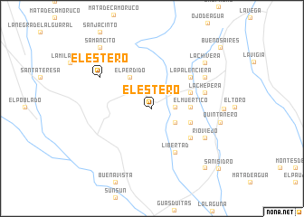 map of El Estero