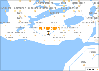 map of Elfbergen