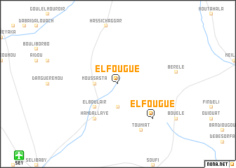 map of El Fougué