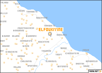 map of El Foukiyine