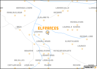 map of El Francés