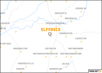 map of El Frasco