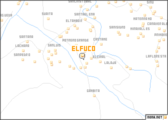 map of El Fuco