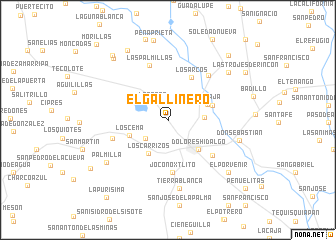 map of El Gallinero