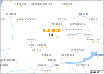 map of El Gasco