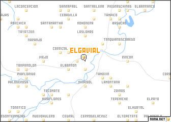 map of El Gavial