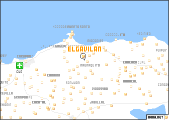 map of El Gavilan