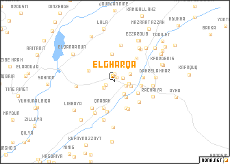 map of El Gharqa