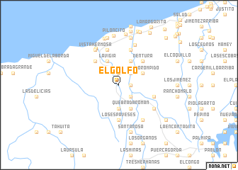 map of El Golfo