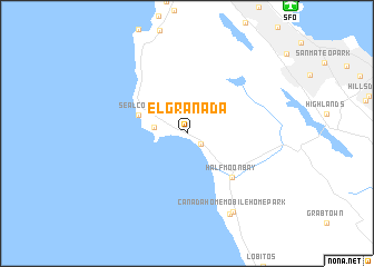 map of El Granada