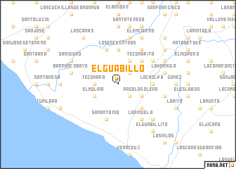 map of El Guabillo