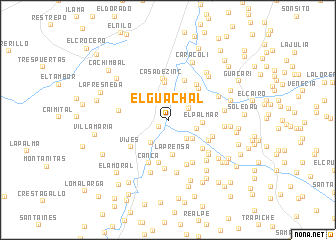 map of El Guachal