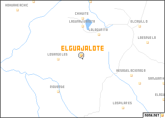 map of El Guajalote