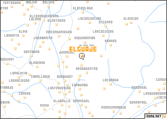 map of El Guaje