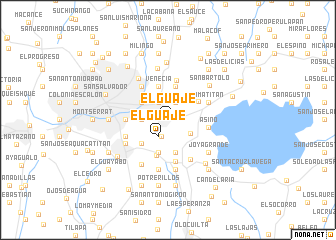 map of El Guaje