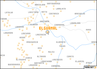 map of El Guamal